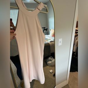 Light pink cocktail dress